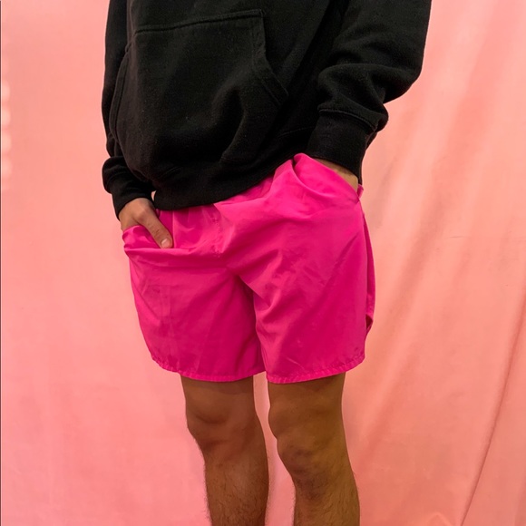 nike mens pink running shorts